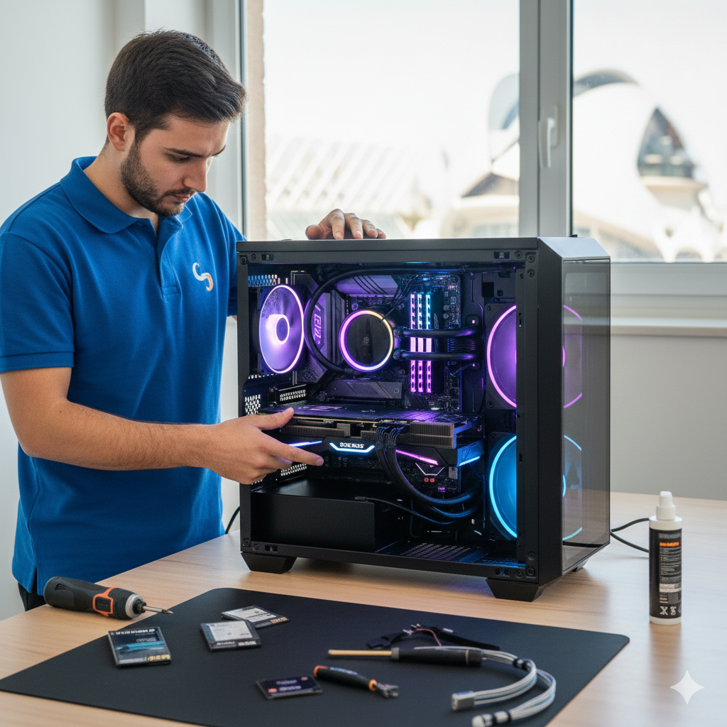 Montaje de ordenadores gaming en Valencia