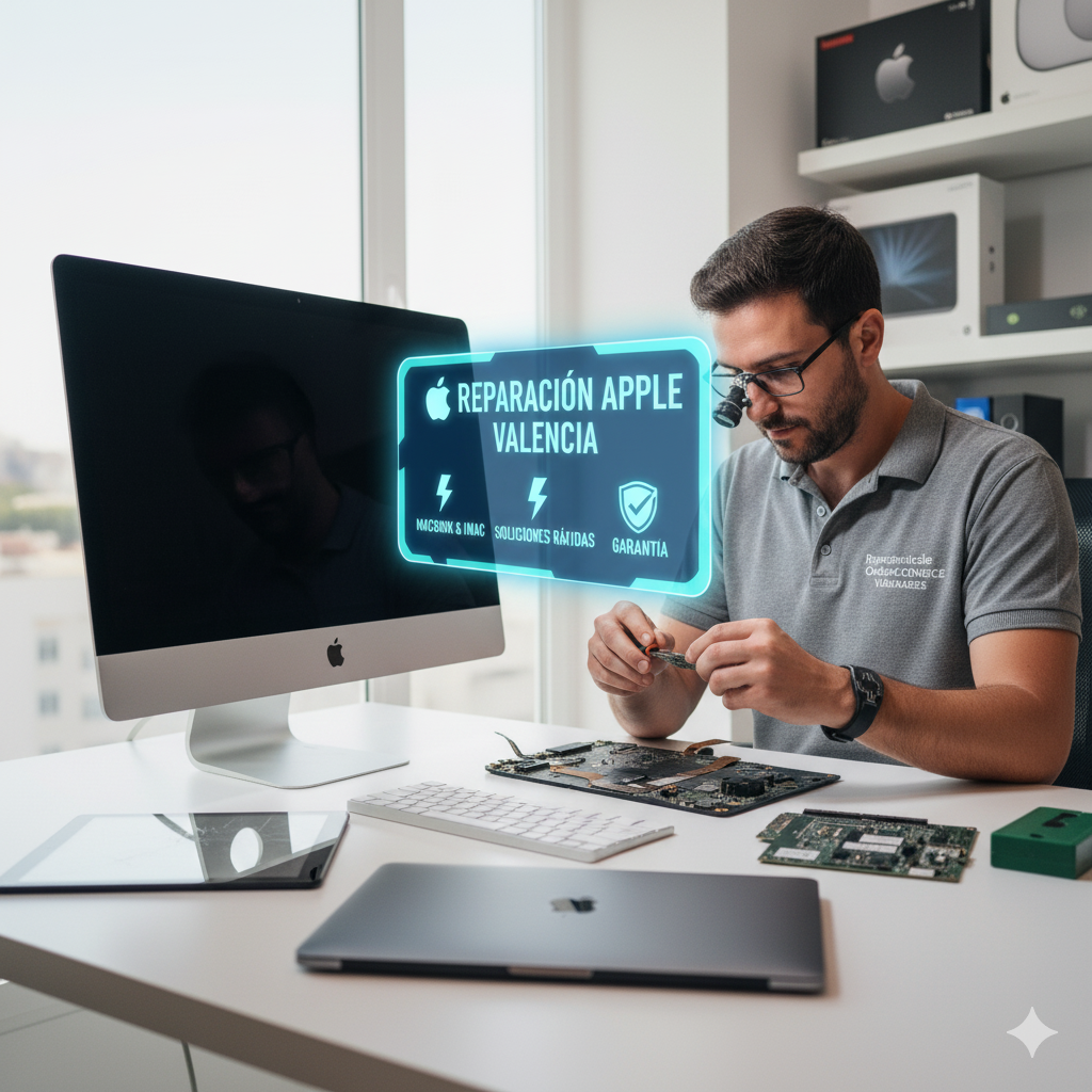 Reparación de Apple MacBook y iMac en Valencia: Soluciones para los problemas más habituales Reparación de Apple MacBook y iMac en Valencia: Soluciones para los problemas más habituales