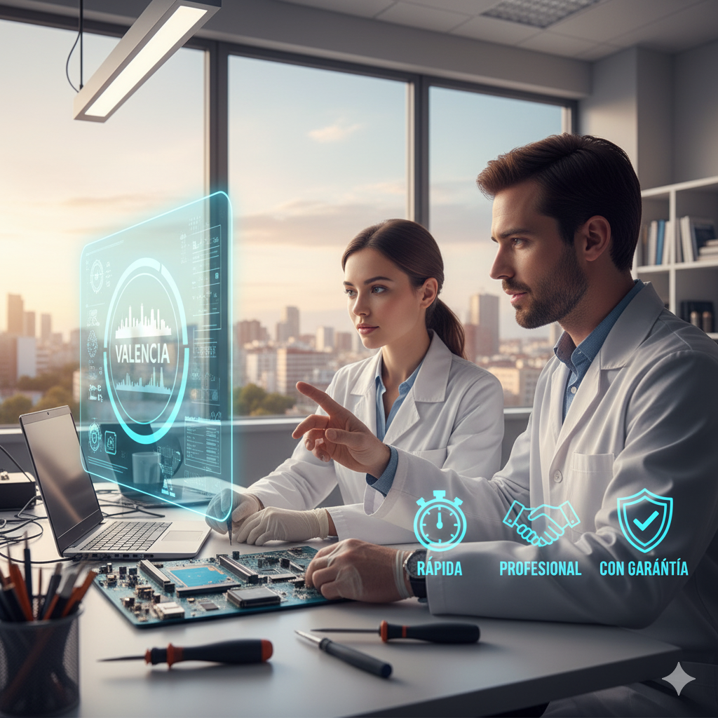 Reparación de portátiles en Valencia: rápida, profesional y con garantía