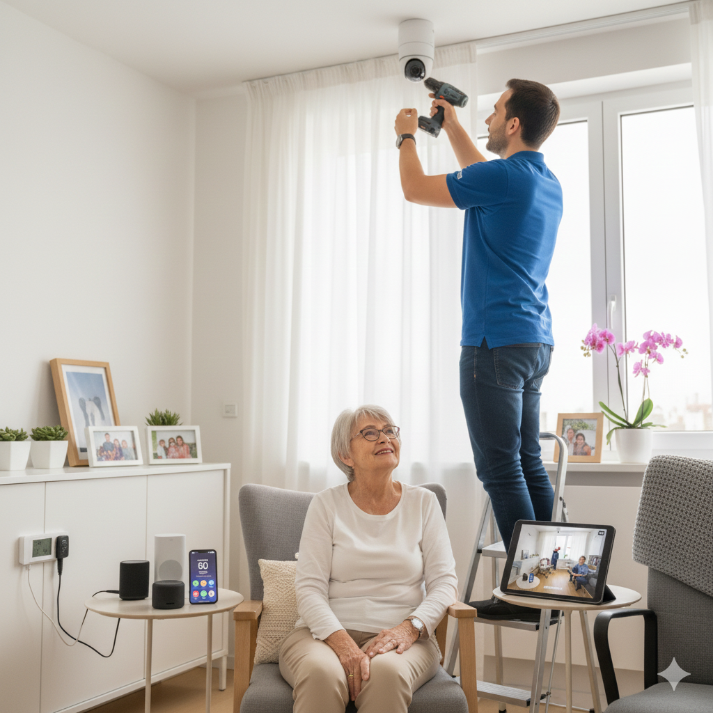 Instalación hogar inteligente y cámaras WiFi en Valencia