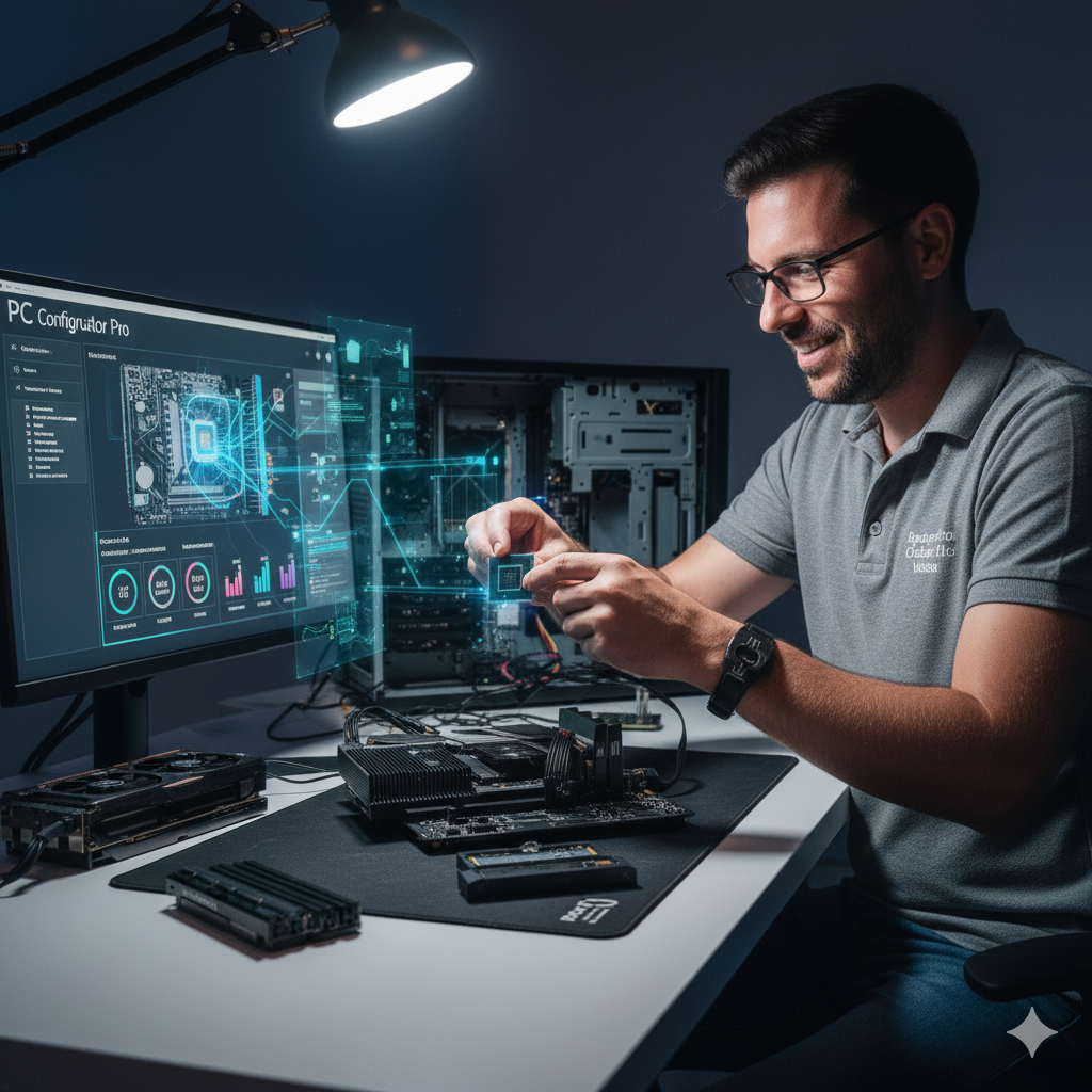 Montaje de PC a Medida y Actualización de Componentes Montaje de PC a Medida y Actualización de Componentes