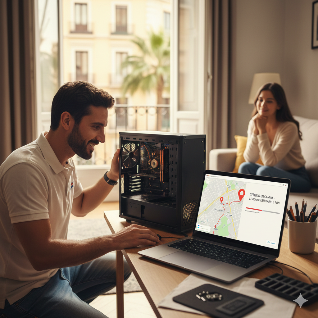 Técnico informático a domicilio en Valencia