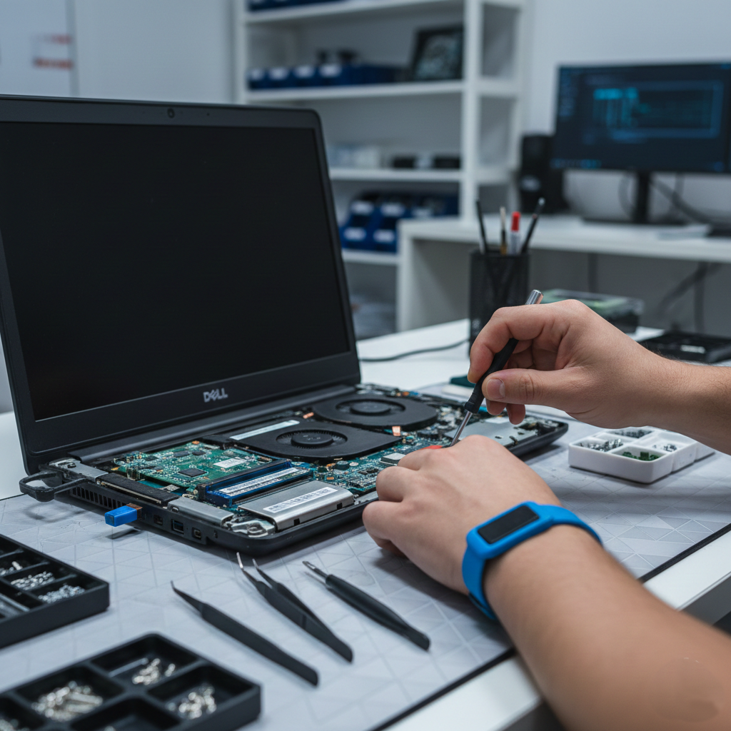 Reparación profesional de portátil Dell en Valencia