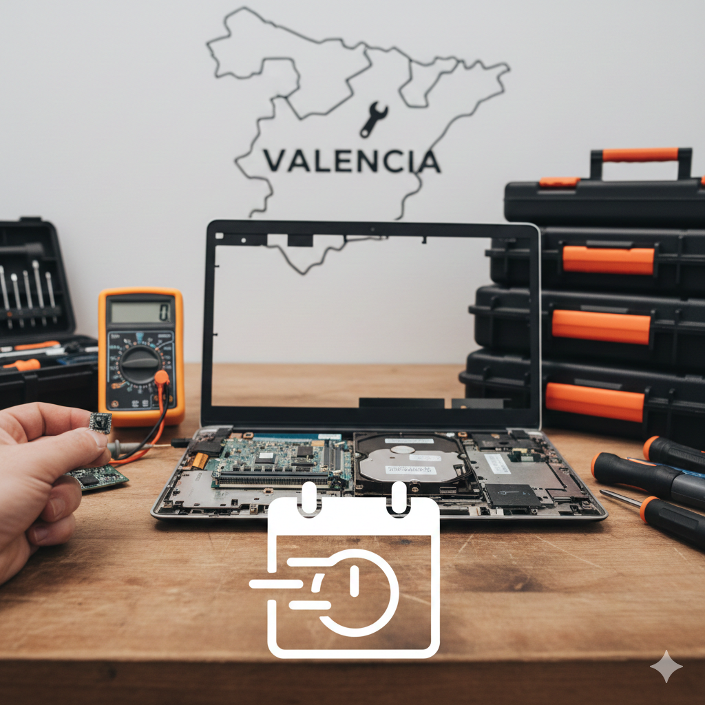 5 factores que determinan el precio de la reparación de un portátil en Valencia