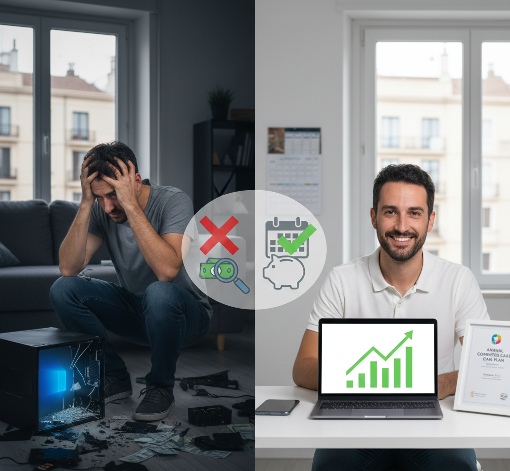 Ofertas y planes: cuándo sale más barato un mantenimiento anual que reparaciones puntuales en Valencia