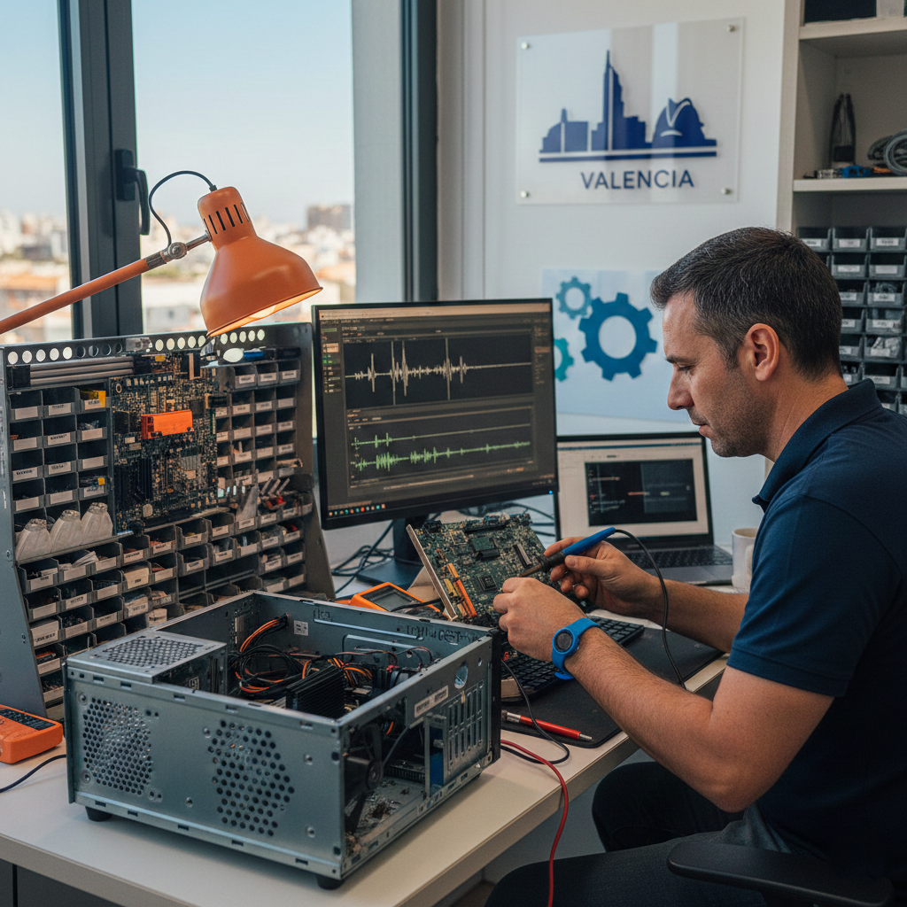 Reparación profesional de audio en ordenador