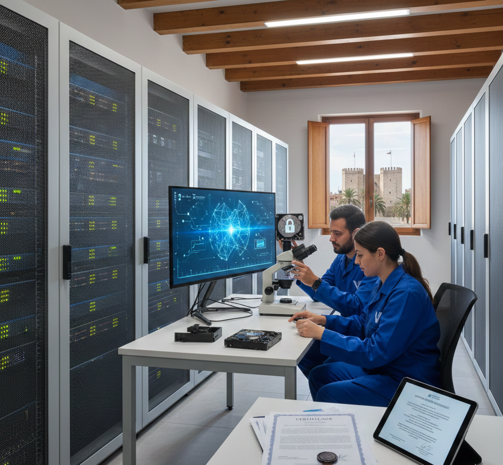 Recuperación de Datos para Empresas en Valencia: SLA, Confidencialidad y Certificados