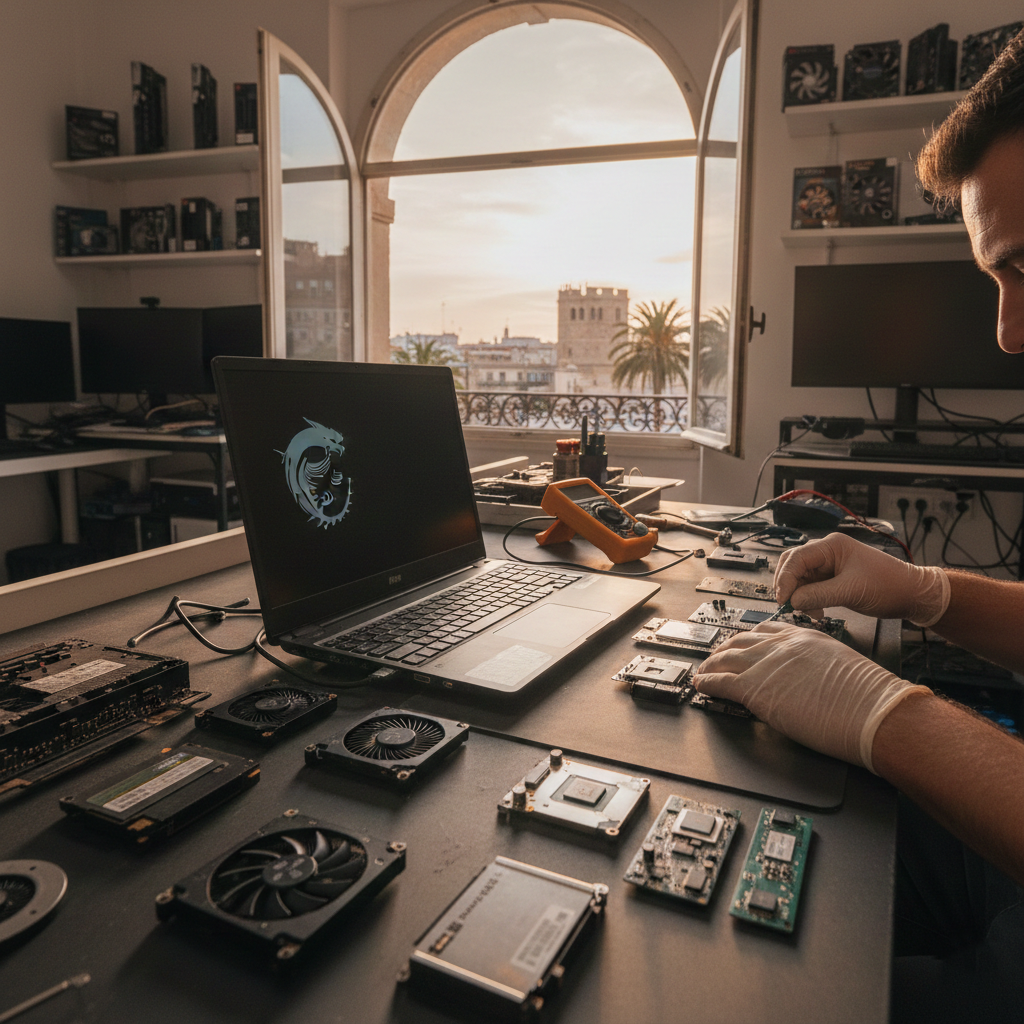 Portátil Gaming MSI: Temperaturas Óptimas y Undervolting | Valencia