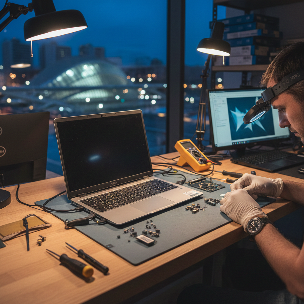 Portátil Dell XPS Coil Whine: Soluciones Definitivas en Valencia Portátil Dell XPS Coil Whine: Soluciones Definitivas en Valencia