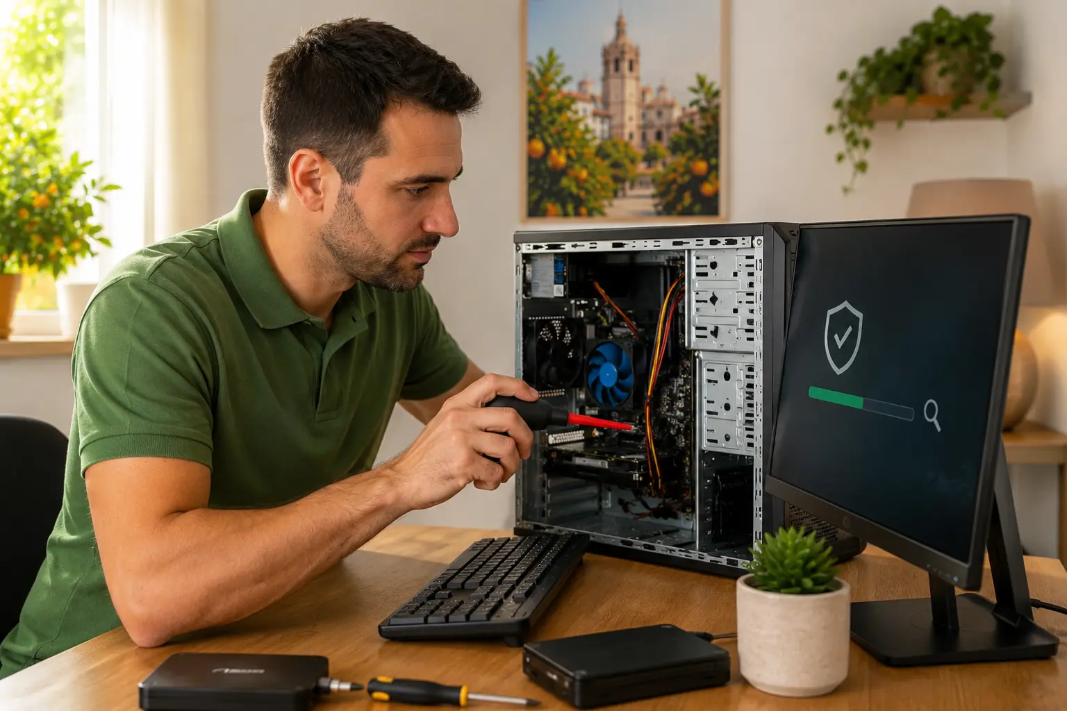 Eliminación de virus y malware en Valencia servicio profesional