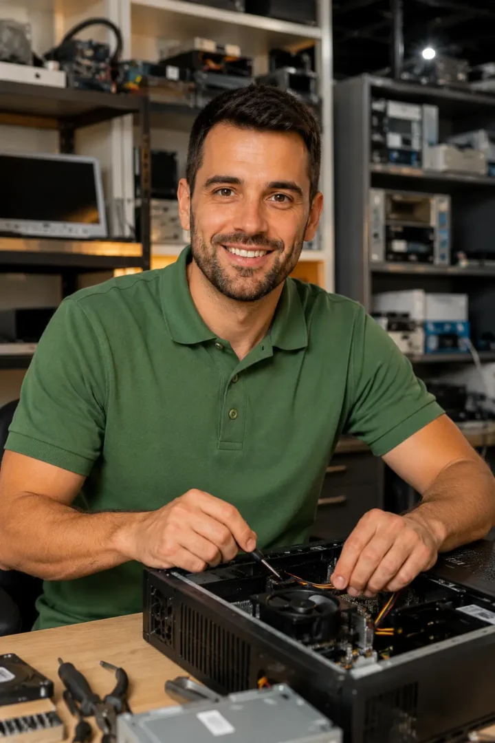 Técnico informático certificado con experiencia en Valencia