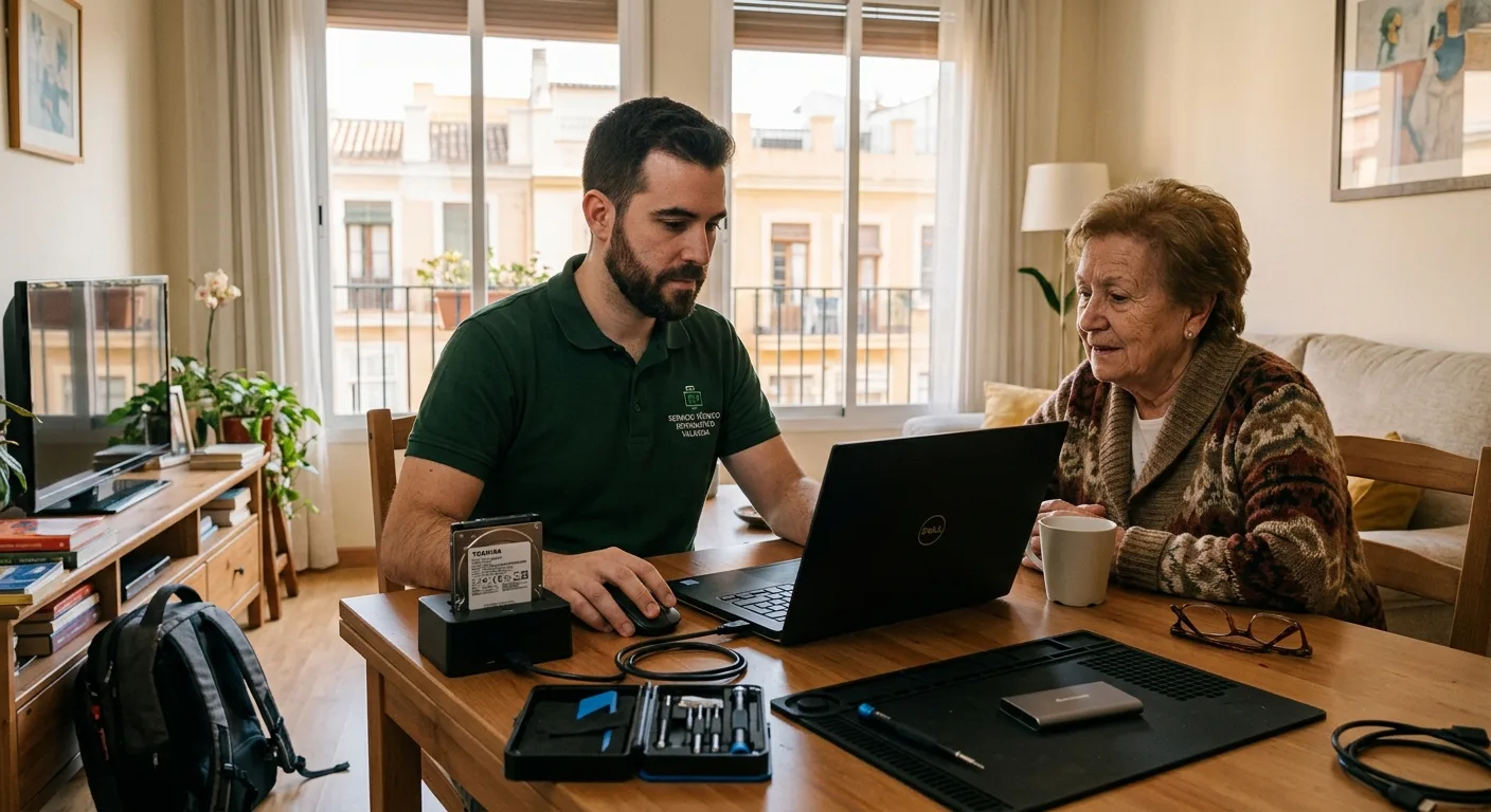 Recuperación de datos en laboratorio con sala limpia en Valencia