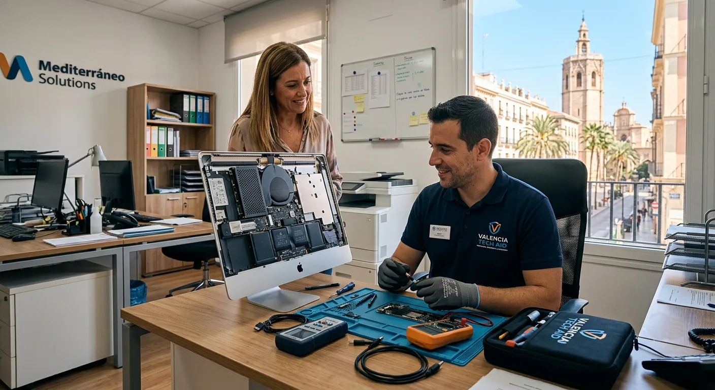 Servicio técnico informático para empresas y autónomos en Valencia